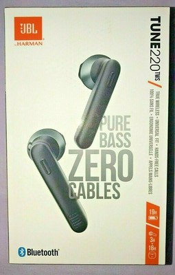JBL HARMAN PURE BASS ZERO CABLES BLUETOOTH IN EAR HEADPHONES **NEW** | eBay