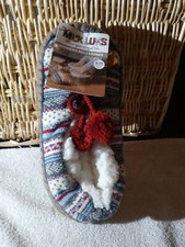Muk Luks Women's Ballerinas S/m 5-7 Slippers-Brand New-SHIPS N 24 HOURS