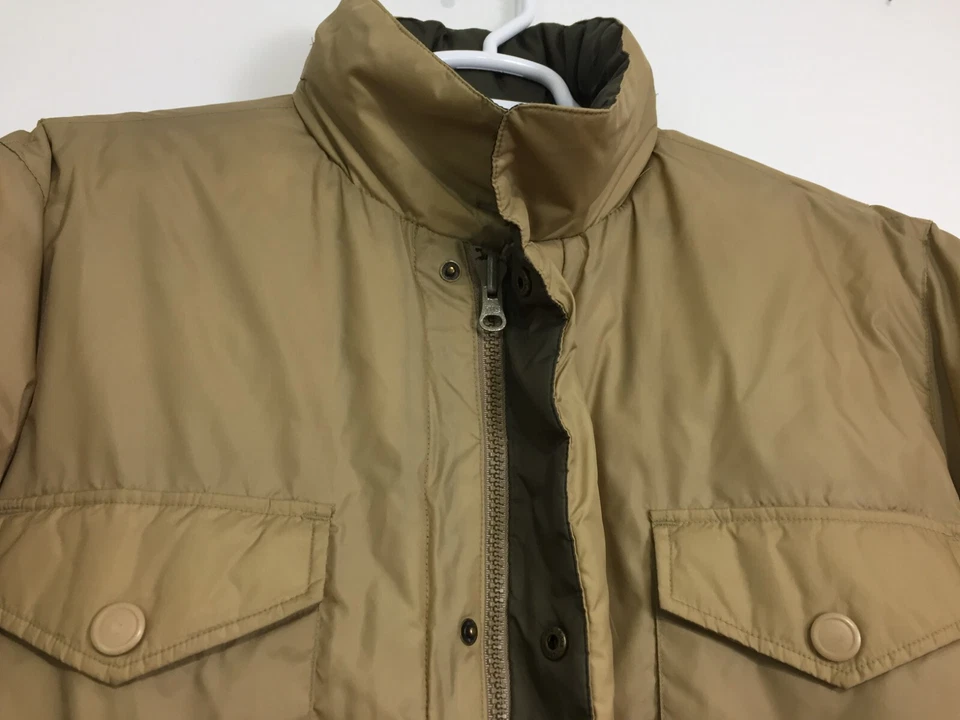 (F5) American Eagle Men's Jacket Size M Convertible Hide Hooded Coat Down - Image 4 of 4