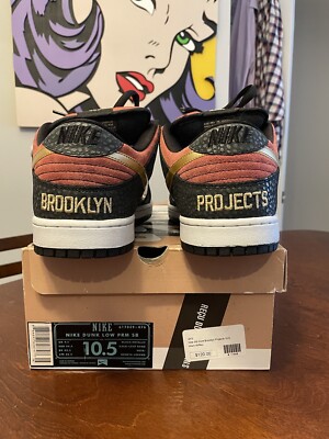 Nike Sb Dunk Low Walk Of Fame Brooklyn Projects Special Size 10.5