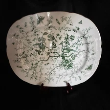 COALPORT CAIRO GREEN ON WHITE -MISCELLANEOUS PIECES