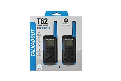 MOTOROLA Solutions - Lotto di 2 Walkie Talkie - TALKABOUT T62 - PMR - Foto 4 di 9