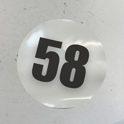58 Racing Number 12