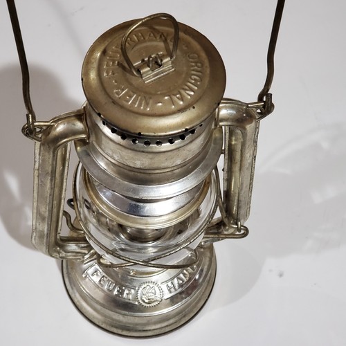 Lámpara de aceite para bebé Nier Feuerhand 275 original vintage linterna granjas alemanas - Imagen 10 de 10