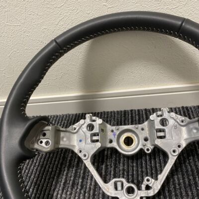 GR Toyota Harrier Noah Voxy C-HR Genuine Leather Steering Wheel