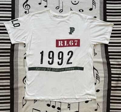 Vintage 90s Polo Ralph Lauren Spring 92 Stadium P Wing Shirt Vintage 90s Polo Ralph Lauren Spring 92 Stadium P Wing Shirt