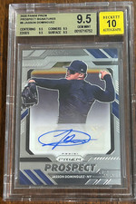 2020 Panini Prizm Prospect Signatures JASSON DOMINGUEZ BGS 9.5 High Subs Yankees