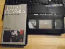 RARE OOP The Jungle Book VHS film Joseph Calleia SABU rudyard kipling MEL BLANC