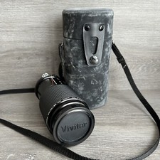 VIVITAR 80-200mm 1:4.5 MC ZOOM LENS nice condition Vivitar W/ Case