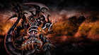 Yugioh Playmat Dark Armed Dragon Cloth