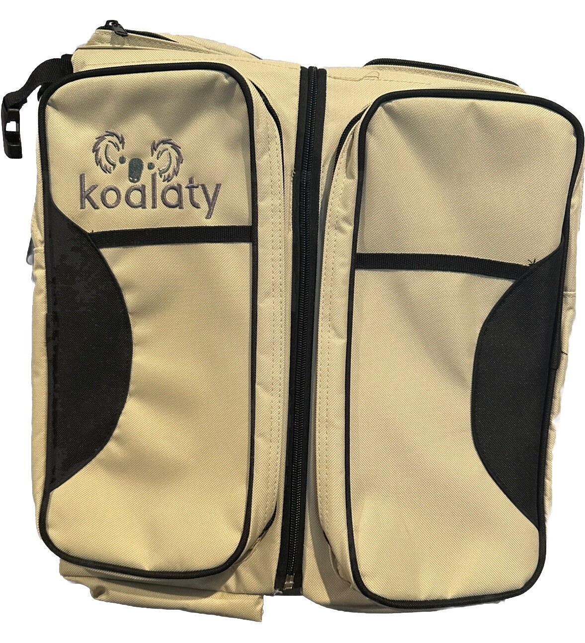 Koalaty 3-in-1 Baby Travel Diaper Bag Portable Bassinet Crib Changing Station-image