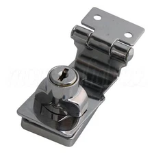 3Inch Cabinet Drawer Lock with Alike Keys Set of 4 Silver