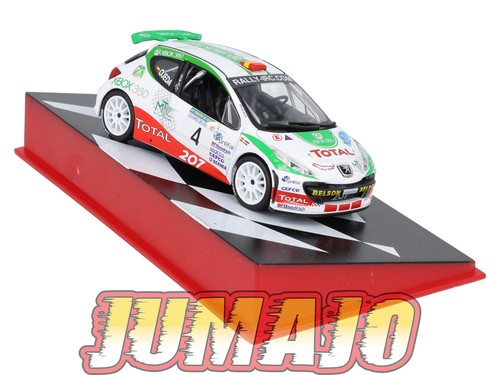 RSP406 Voiture Rallye Espagne 1/43 IXO Altaya : PEUGEOT 207 S2000 2007 #4 E.Ojed - Imagen 7 de 9