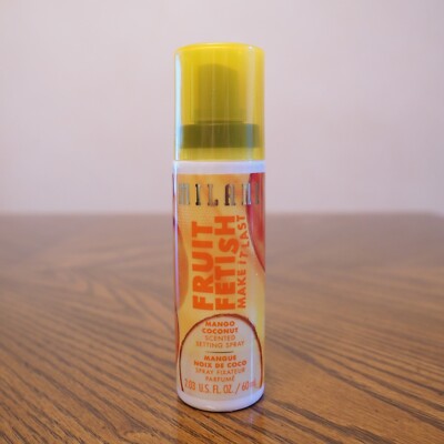 New MILANI Fruit Fetish MANGO COCONUT Scented Setting Spray 2.03 Fl Oz