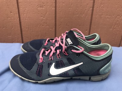EUC Nike Training Bionic Women's Size US 8 Athletic Running Shoes 599269-403 A2