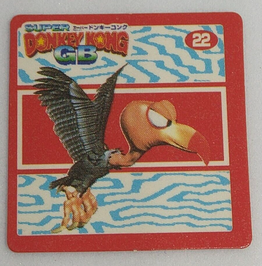 Mini Necky Super Donkey Kong GB Mini Card No.22 Normal Nintendo
