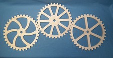 Dekorative Steampunk großes Holz Zahnrad mit 30 cm Durchmesser Holzzahnrad
