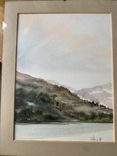 Original Signed Watercolour By West Country Artist David Cosnett