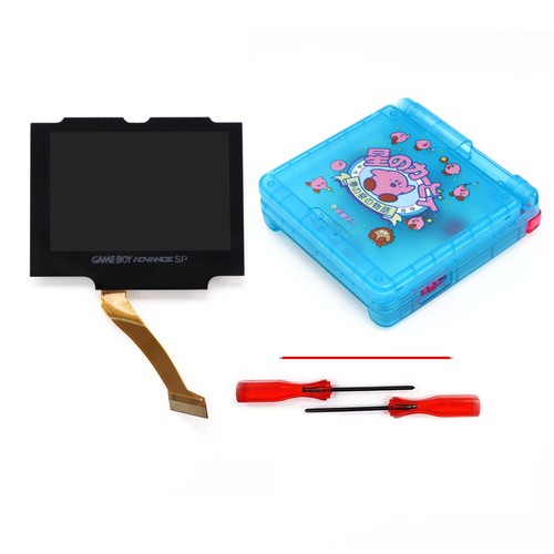 GBA SP IPS V5 Pre-Laminated LCD Screen Backlight Kits For Gameboy Advance SP - Picture 10 of 52