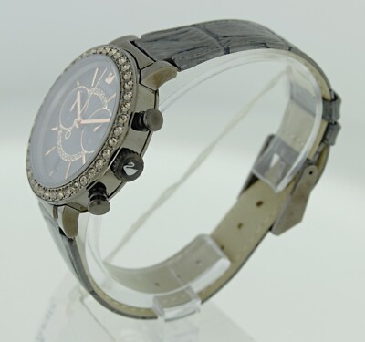 Swarovski Citra Sphere Gun Metal Tone 時計