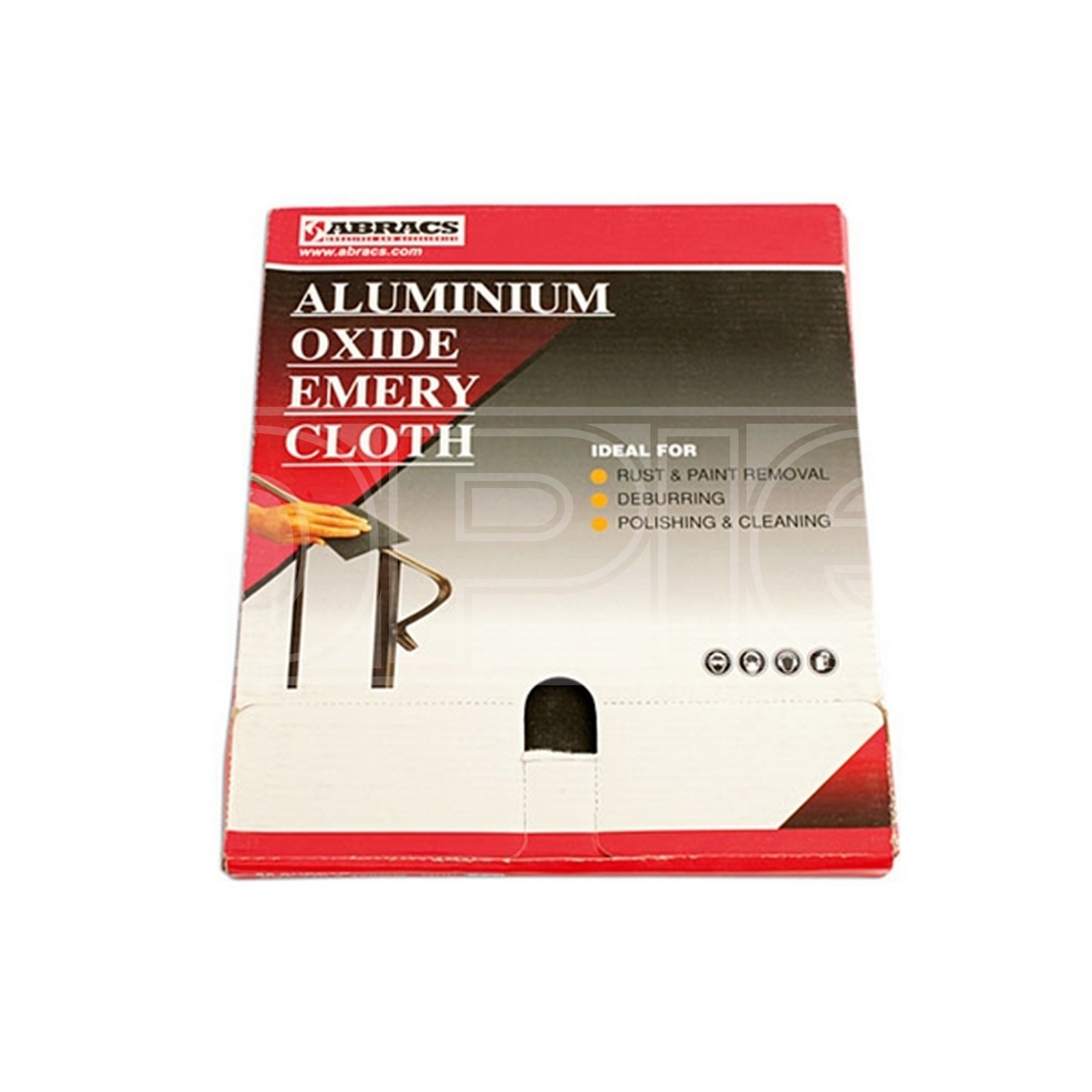 P120 Emery Sheets 230mm x 280mm - Pack of 25 Premium Quality - Abracs WES21
