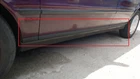 AUDI 80 B4  Side Protection Mouldings / Door Protector / Rubbing Strips