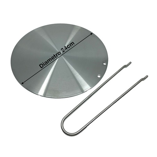 Piastra adattatore pentole piano induzione cucina diametro 14,5 - 16 - 24 Cm - Foto 4 di 4