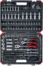 GEDORE RED Steckschlüssel-Satz 1/4"+3/8"+1/2" 172-teilig # 3300058