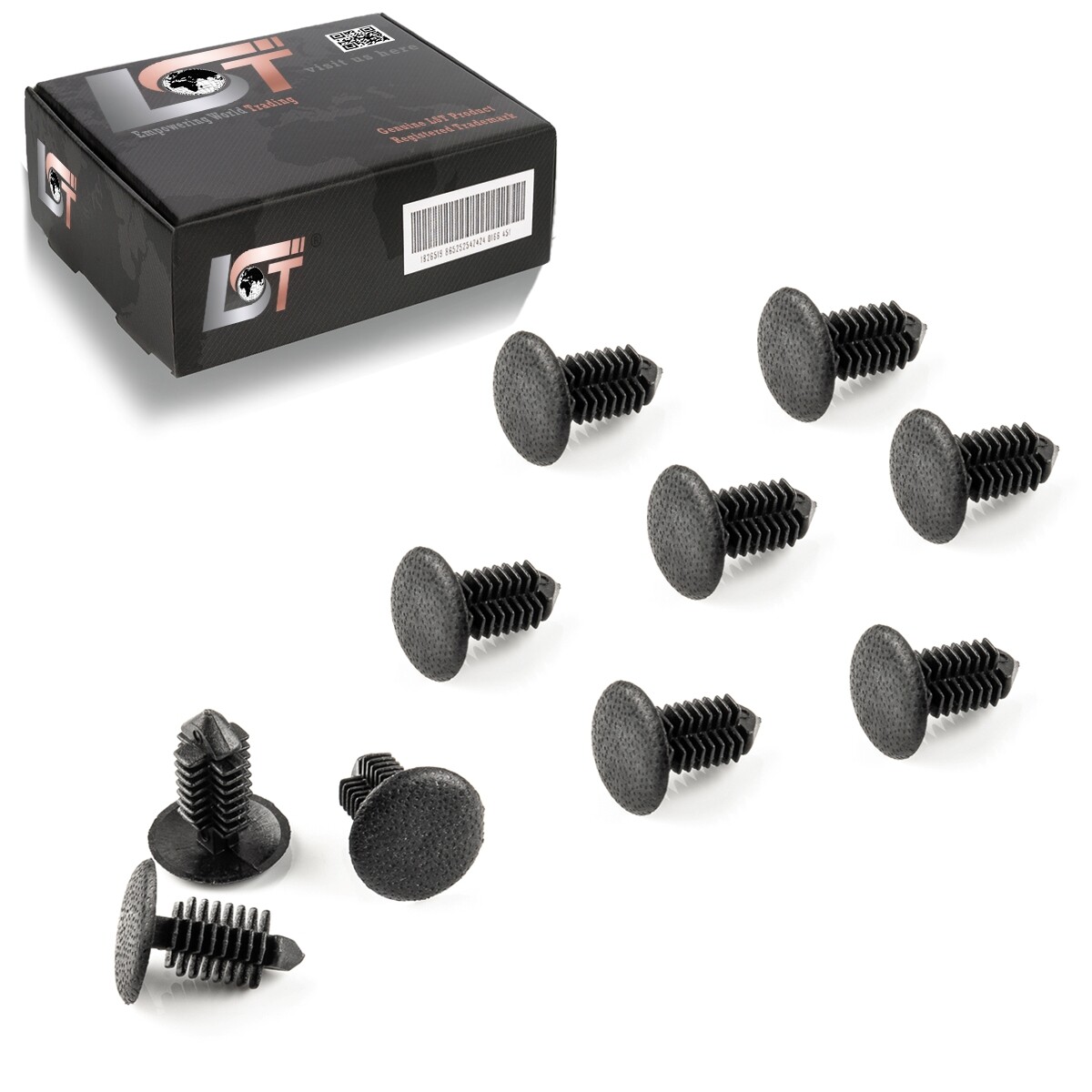 10x Interior Trim Trunk Trim Parcel Shelf Fastening Clips for OPEL