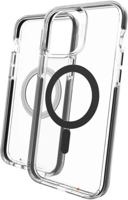 Magnetic Wireless Clear Case für iPhone 13 Pro Max von ZAGG GEAR4 D30 Schutz