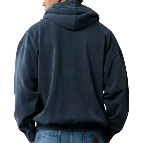 Timberland x AE Fleece Hoodie Navy Blue - Picture 4 of 4