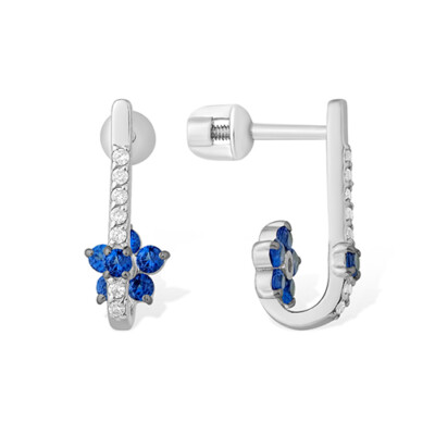 Earrings earrings earrings silver earrings with stone women's jewelry real jewelry for women