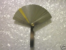 Guitar Feeler Gauges 31 Bladles for String Height Radius Adj/Nut/Bridge & Slots