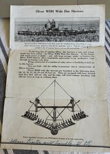 Original Oliver WDH Wide Disc Harrows