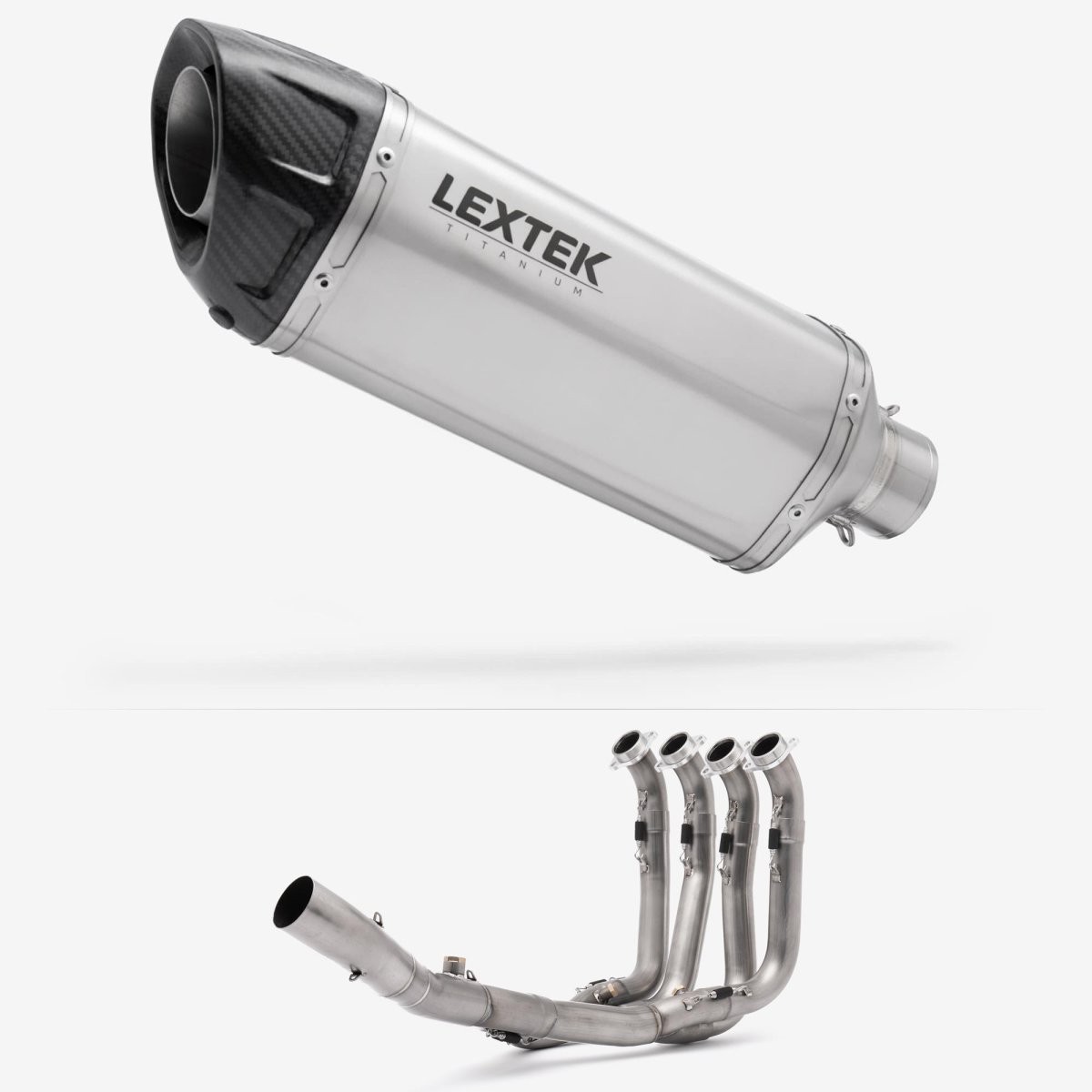 Lextek Titanium ST9 300mm Exhaust System for BMW S1000 RR 2015-2018 Silencer