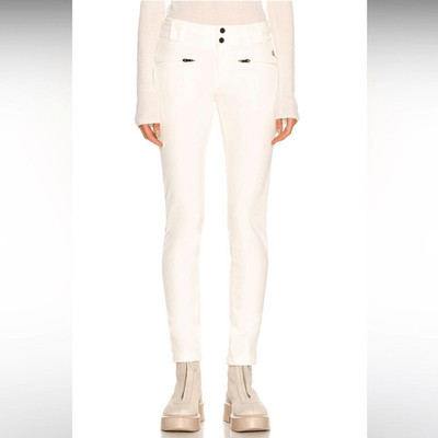 PERFECT MOMENT Aurora slim-leg ski pants White NWT size Large
