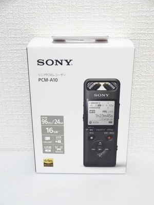 Sony PCM-A10 16GB Linear PCM Recorder Hi-Res Audio Bluetooth Mikrofon Modell ...