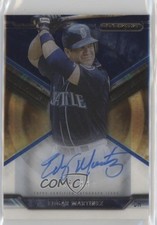 2015 Topps Strata Auto Blue 65/99 Edgar Martinez #SA-EM Auto HOF 10ea