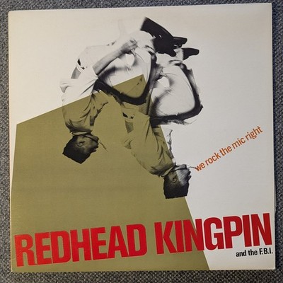 12'' Vinyl Maxi  US Imp.- Readhead Kingpin And The F.B.I - We Rock The Mic 1990