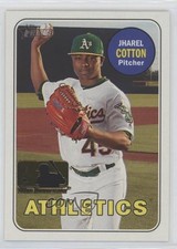 2018 Topps Heritage 100th Anniversary /25 Jharel Cotton #147 fm0
