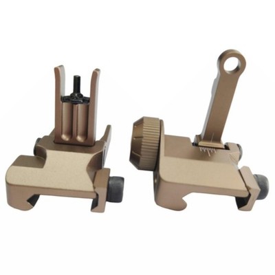 1 pair For KAC300 Folding Sights Front & Rear Sights Mechanical Direct Mount Up