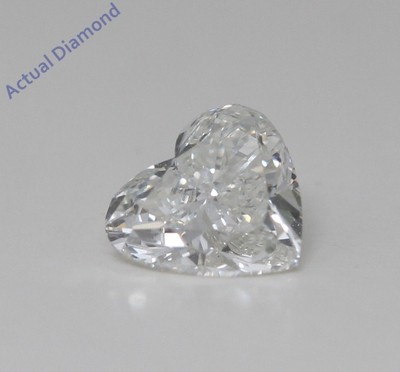 Heart Natural Mined Loose Diamond (0.77 Ct,j Color,vs2 Clarity) GIA