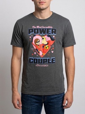 DISNEY/T-SHIRT/INCREDIBLES /MOST INCREDIBLE POWER COUPLE/SIZE L/NWT/DTSIDL061726