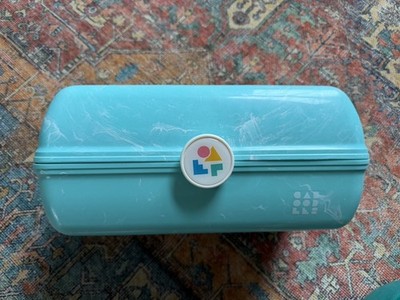 Caboodle On The Go Girl Seafoam Carrying Makeup Case G2U 90 s vintage 