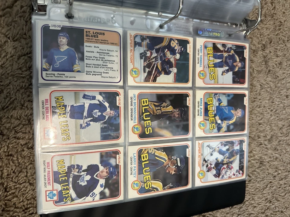 1981-82 O-Pee-Chee Hóquei OPC EX-Nr Perfeito Conjunto Completo 1-396 Coffey Moog Gretzky - Imagem 4 de 4