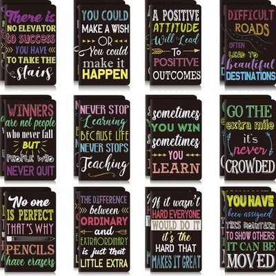 Outus 96 Pieces Mini Inspirational Notepads Motivational Small Pocket Journal