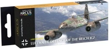 Luftwaffe Late-WWII Defence Reich JG7 Aircraft Enamel Paint Set (6 Colors)