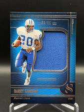 2025 Silhouette Barry Sanders Game Worn Jumbo Patch /99 Detroit Lions SS-BSS