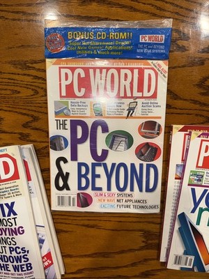 2000 PC WORLD computer magazine 3 issues