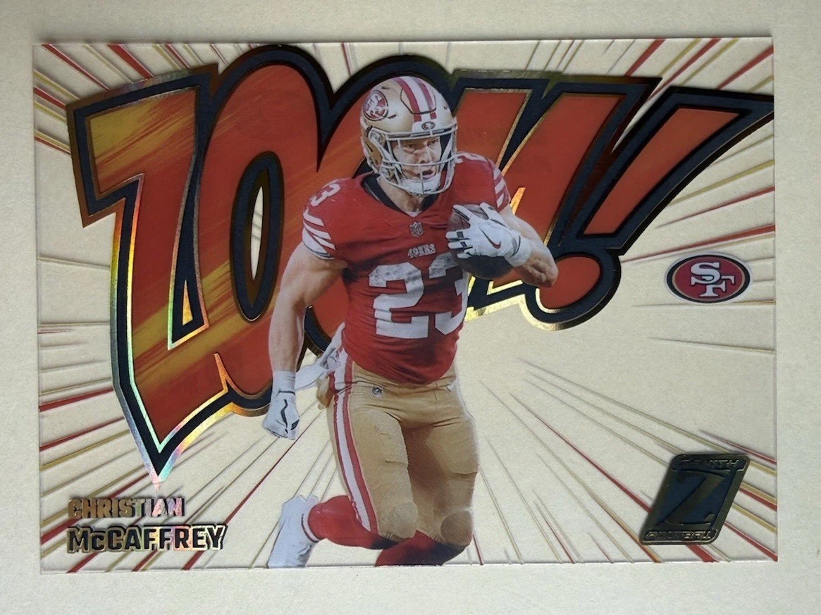 2023 Panini Zenith - Zoom! Christian McCaffrey #15